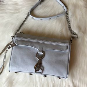 Rebecca Minkoff Mini MAC Bleached Blue
